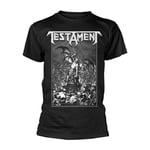 TESTAMENT - PITCHFORK HORNS - Size L - New tsfb - 36 - T1398z