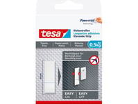 Tesa 77770-00000, Monteringstejp, Vit, Inomhus, Papper, Gips, 0,5 Kg, 9 Styck