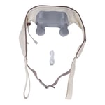 (Beige) Back And Neck Massager Constant Temperature Neck Massager And