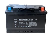 AGM SilverGuard startbatteri 12V  80Ah