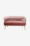 KARE Design - Soffa Sandwich, 2-sits - Rosa