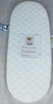 1 x QUILTED BREATHABLE MATTRESS TO FIT I CANDY PEACH TWIN BLOSSOM CARRYCOTS