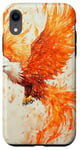 iPhone XR Eagle Bird Flight Feathers Eagle artwork Case