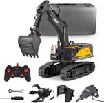 Huina 1594 RC Excavator Remote Controlled Digger 1:14 22Ch - NEWEST 2023 VERSION