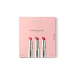 KIKO Milano Hydra Colour Lip Set 01, Kit De 3 Baumes À Lèvres Colorés Hydratants