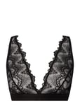 Understatement Underwear Saboteur Plunge Bralette Svart