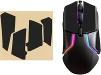 Bande Antidérapante Compatible avec SteelSeries Rival 600 / Rival 650 Bande Antidérapante Bande en Similicuir pour Souris Gaming Noir(Q1342)