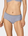 Sloggi Womens Basic+ Midi 3 Pack Briefs - Multicolour material_other - Size 2XL