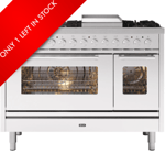 Ilve Roma P12FWE3/SS 120cm Dual Fuel Range Cooker – Stainless Steel