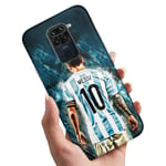 Xiaomi Redmi Note 9 - Skal/Mobilskal Messi