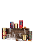 Whittard Christmas Wicker Hamper