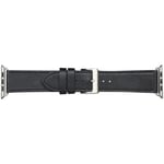 dbramante1928 Copenhagen - Watch Strap 44mm - Black/Silver