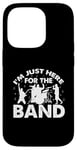 Coque pour iPhone 14 Pro I'm Just Here For The Band Marching Music Half Time Show