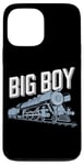 Coque pour iPhone 13 Pro Max Big Boy 4000 Locomotive à vapeur Locomotive Train Lover Lover