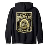 Peter Hardwood's Bush Trimming Company Landscape Gardening Zip Hoodie