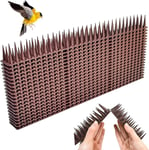 20 Pcs Pic Anti Pigeon Plastique 8.6m Pointes D'oiseaux En Plastique Pique Anti Pigeon Fenetre Pique Anti Pigeon Balcon Pic Anti Chat Anti Pigeons Pour Balcon Pour Repousser Pigeon Hirondelle.[W121]