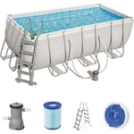 Piscine Hors-Terre bestway 56456 CM.412X 201X122 Complète De Accessoires