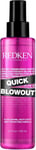 REDKEN Quick Blowout| Acelerated Blowdry Spray 125 ml| Heat protection up to 45