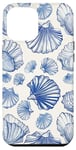 iPhone 12 Pro Max Blue ink Seashell Starfish Ocean Beach Sea Case