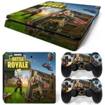 Kit De Autocollants Skin Decal Pour Console De Jeu Ps4 Slim Corps Entier Fortnite Fortnite, T1tn-Ps4slim-1842