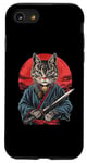 iPhone SE (2020) / 7 / 8 Samurai Cat Japanese Art Japanese Warrior Japanese Ninja Cat Case