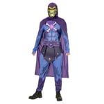 Rubies 301638STD He-Man Skeletor Deluxe Adult Costume Fancy Dress, Men, Multicolour, STD Halloween Halloween