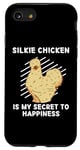 iPhone SE (2020) / 7 / 8 Cute Silkie Chicken Is My Secret To Happiness Silkie Chicken Case