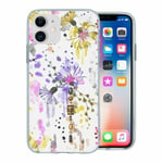 For Apple Iphone 11 Silicone Case Retro Hippie Pattern - S6354