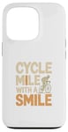 Coque pour iPhone 13 Pro Citation Cycliste Cycliste Bike Rider