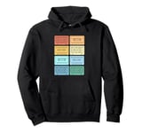 Colorful 90s Cassette Tapes 90s Music Pullover Hoodie