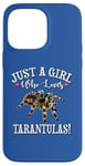 Coque pour iPhone 14 Pro Max Girl Who Loves Tarantula Lover