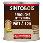 Pâte à bois rebouche petits trous Sintobois chêne moyen 500g