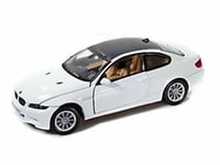 MotorMax 1:24 2008 BMW M3 Coupe Lekebil - Hvit