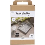 DIY Kit Craft Kit - Resin Casting - Fyrkantig bricka med Terrazzo (977688)