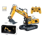 RC Excavator Dumper Car 2.4G Remote Control Vehicle Crawler Truck Bulldozer Toys