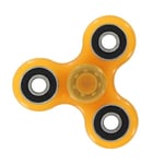 TP-brand Fidget Hand Spinner, Självlysande, Gul