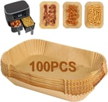 YQL Air Fryer Liners Disposable for Ninja/Tower Dual/Instant Vortex, 100PCS 