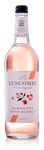 Luscombe - Damascene Rose Bubbly (6x74cl) - Dartmoor Spring Water, Damascene Rose Petals, Muscat Grape & Sicilian Lemon Juice, All Natural Organic Ingredients, Vegan & Gluten Free