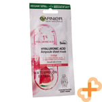 GARNIER Hyaluronic Acid Firming Ampoule-Sheet Mask with Watermelon Extract 15 g