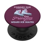 Figure Ice Skating Princess Skater Love Ice Skater Girls PopSockets Adhesive PopGrip