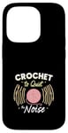 Coque pour iPhone 14 Pro Crochet Therapy Mindfulness Soulagement du stress Bien-être mental