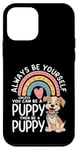 Coque pour iPhone 12 mini Cute Puppy Funny Saying Puppies Lovers Sarcastic Jokes