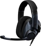 EPOS H6Pro - Closed Acoustic Gaming Headset with Mic, Over-Ear Headset, Lightwei