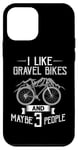 Coque pour iPhone 12 mini Gravel Bike Funny Vélo équitation