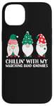 iPhone 14 Plus Chilling With My Marching Band Gnomies Funny Gnome Xmas PJs Case