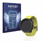 6x Savvies Film Protection Ecran pour Suunto Vertical Film Protecteur Clair