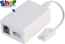 RGB  Networks  Ltd  ADSL  2 +  Micro  Filter  Splitter  with  Trailing  Wire  Ph