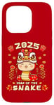 iPhone 15 Pro Lunar New Year 2025 Year Of Snake Cute Zodiac Kids Family Case