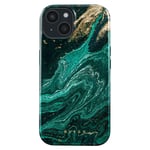 Burga Coque pour iPhone 15 Emerald Pool Antichoc Vert sapin