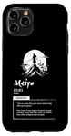 iPhone 11 Pro Bushido Philosophy - Meiyo - The Virtue of Honor Case